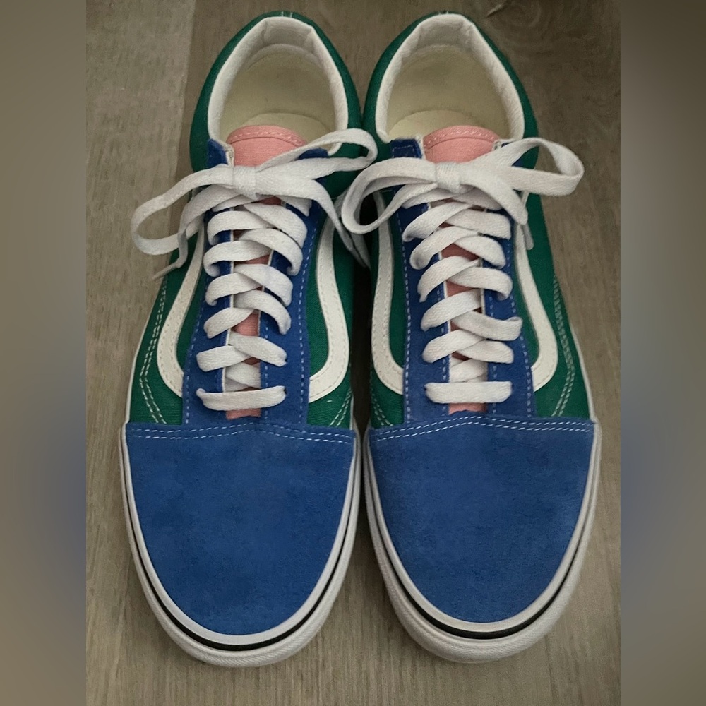 Vans Old Skool Retro Court Sneakers - Men’s 10 / Women’s 11.5 - Picture 3 of 7